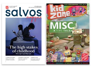 Salvos Magazine and Kidzone PowerPoint - August 9, 2025
